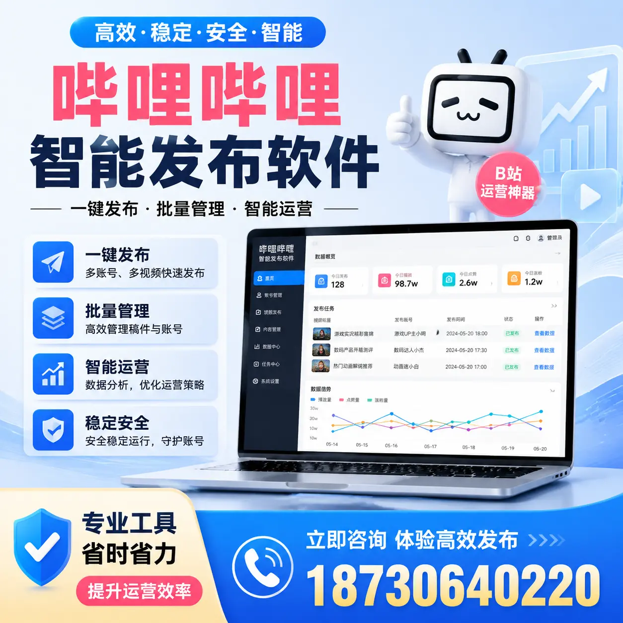 解密哔哩哔哩智能发布软件：功能与优势分析在 三门峡